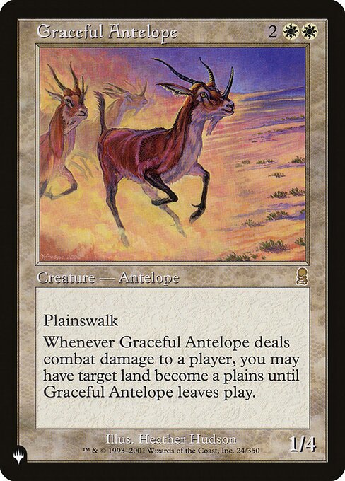 (PLIST-RW)Graceful Antelope/優雅なアンテロープ