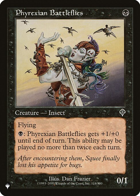 (PLIST-RB)Phyrexian Battleflies/ファイレクシアの戦闘バエ