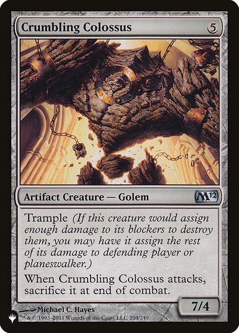 (PLST-UA)Crumbling Colossus/崩れゆく巨像