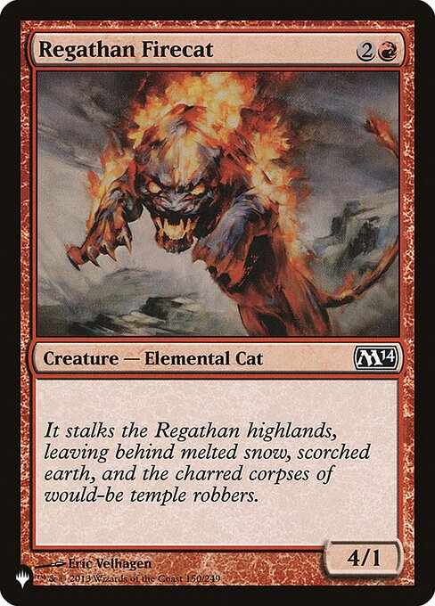 (PLST-CR)Regathan Firecat/レガーサの火猫