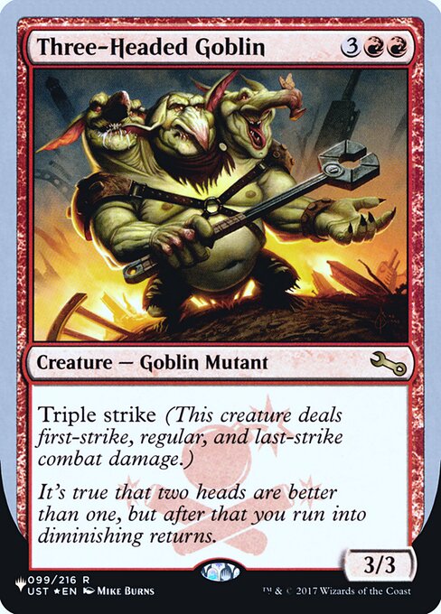 (PLIST-RR)Three-Headed Goblin