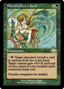 【Foil】(PLS-RG)Planeswalker's Favor/プレインズウォーカーの好意