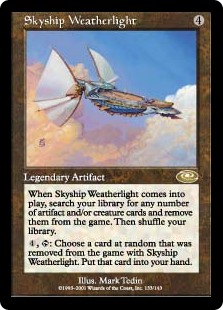 【Foil】(PLS-RA)Skyship Weatherlight/飛翔艦ウェザーライト