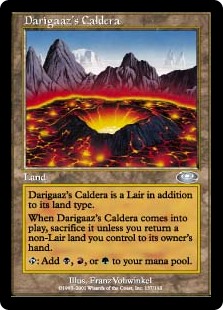 【Foil】(PLS-UL)Darigaaz's Caldera/デアリガズのカルデラ