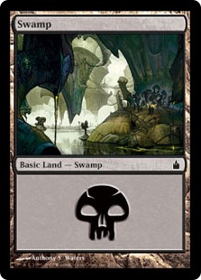 【Foil】(RAV-CL)Swamp/沼【No.297】