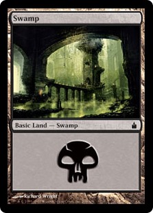 【Foil】(RAV-CL)Swamp/沼【No.298】