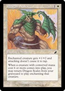 【Foil】(SCG-CW)Dragon Scales/ドラゴンの鱗