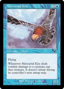 【Foil】(SCG-CU)Mercurial Kite/気まぐれなトビ