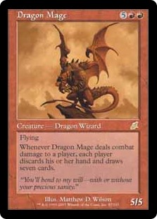 【Foil】(SCG-RR)Dragon Mage/ドラゴン魔道士