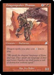 【Foil】(SCG-UR)Dragonspeaker Shaman/ドラゴン語りのシャーマン