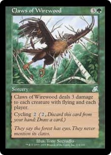 (SCG-UG)Claws of Wirewood/ワイアウッドのかぎ爪