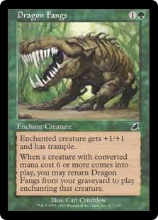 【Foil】(SCG-CG)Dragon Fangs/ドラゴンの牙