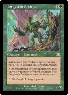 【Foil】(SCG-RG)Forgotten Ancient/忘れられた古霊