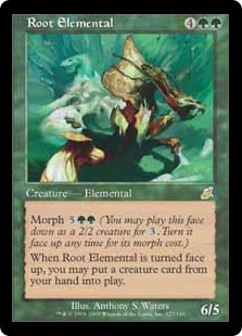 【Foil】(SCG-RG)Root Elemental/根の精霊