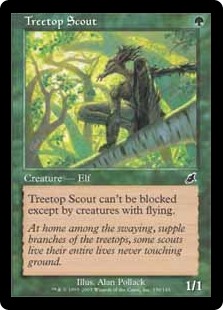 【Foil】(SCG-CG)Treetop Scout/樹上の斥候