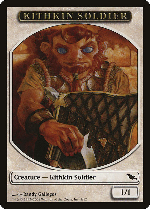 (SHM-Token)Kithkin Soldier Token/キスキン・兵士トークン 【No.0001】