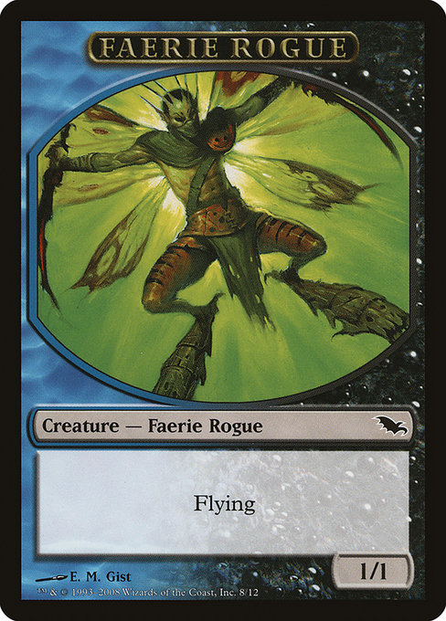 (SHM-Token)Faerie Rogue Token/フェアリー・ならず者トークン 【No.0008】