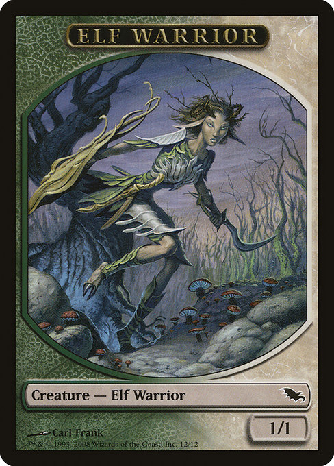 (SHM-Token)Elf Warrior Token/エルフ・戦士トークン 【No.0012】