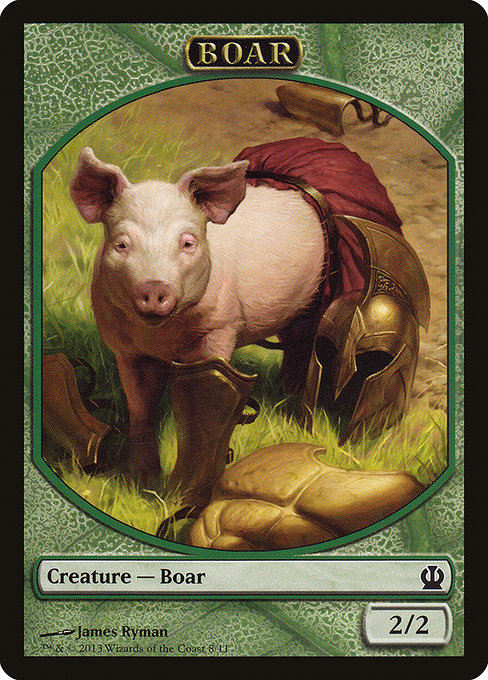 (THS-Token)Boar Token/猪トークン 【No.008】