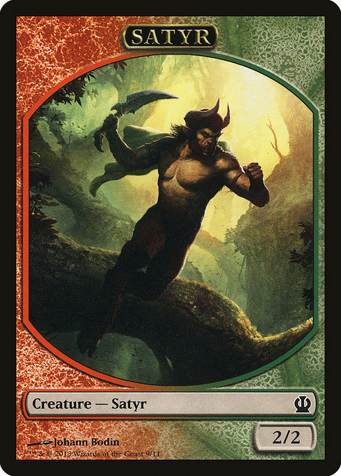 (THS-Token)Satyr Token/サテュロストークン 【No.009】
