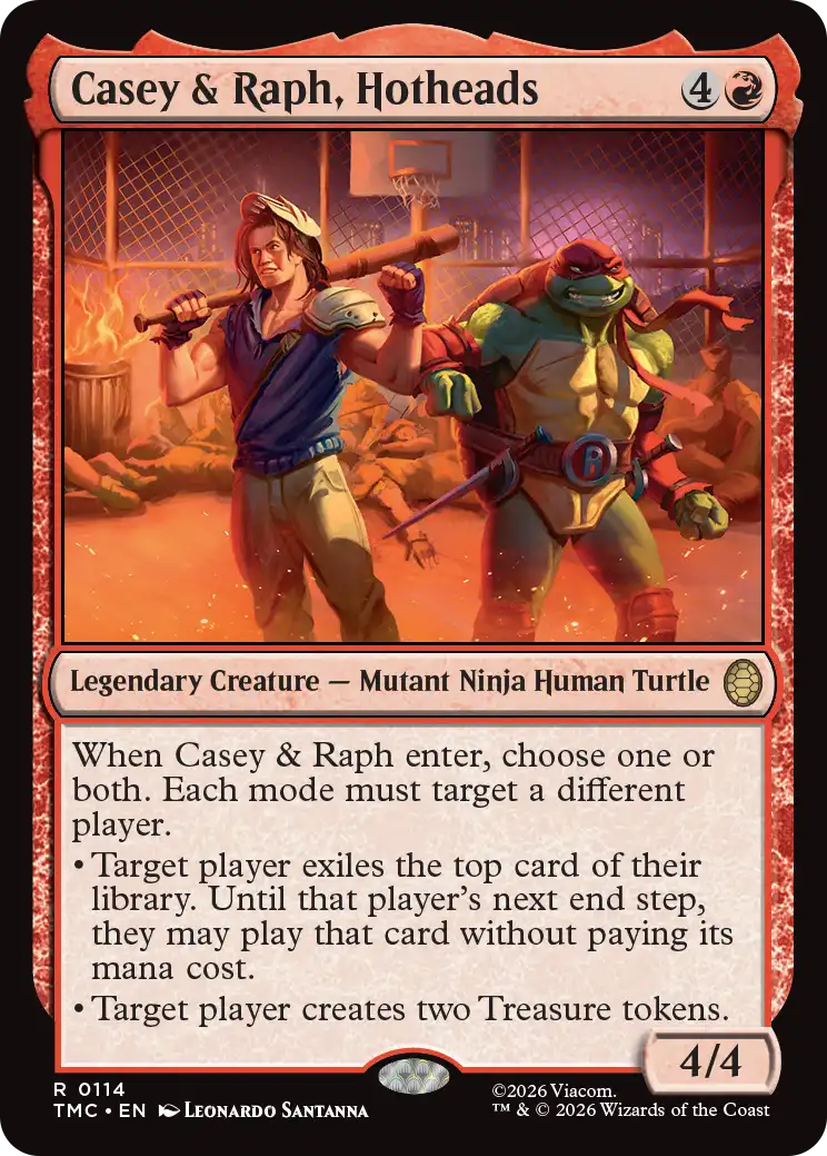 (TMC-RR)Casey & Raph, Hotheads