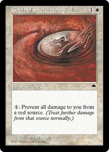 (TMP-CW)Circle of Protection: Red/赤の防御円