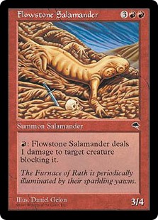 (TMP-UR)Flowstone Salamander/流動石のサラマンダー