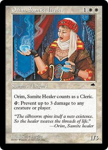 (TMP-RW)Orim, Samite Healer/サマイトの癒し手オアリム