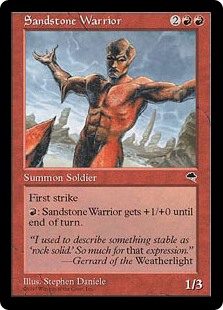 (TMP-CR)Sandstone Warrior/砂岩の戦士