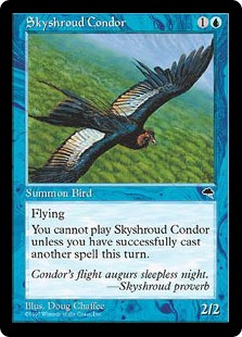(TMP-UU)Skyshroud Condor/スカイシュラウドのコンドル