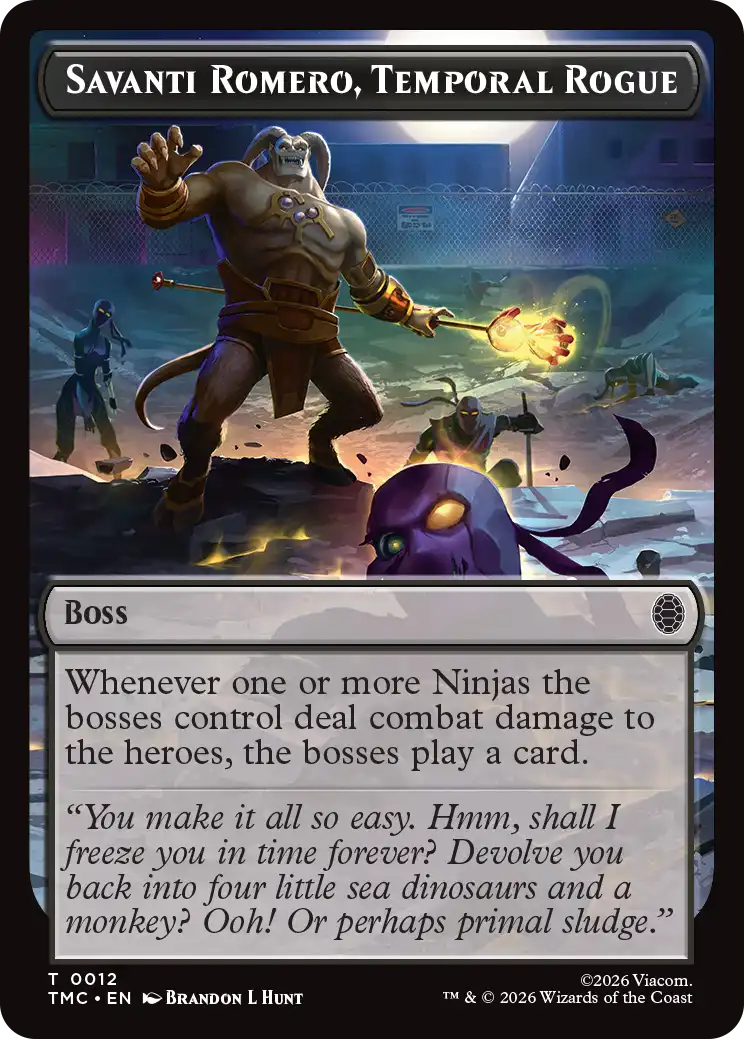 (TMC-Boss)Savanti Romero, Temporal Rogue【No.0012】