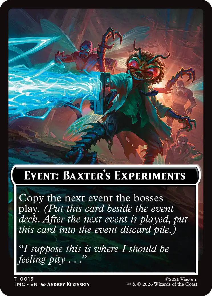 (TMC-Event)Event: Baxter's Experiments【No.0015】