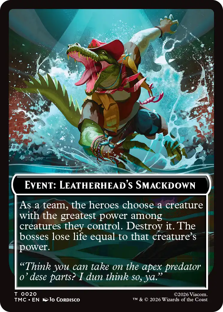 (TMC-Event)Event: Leatherhead's Smackdown【No.0020】