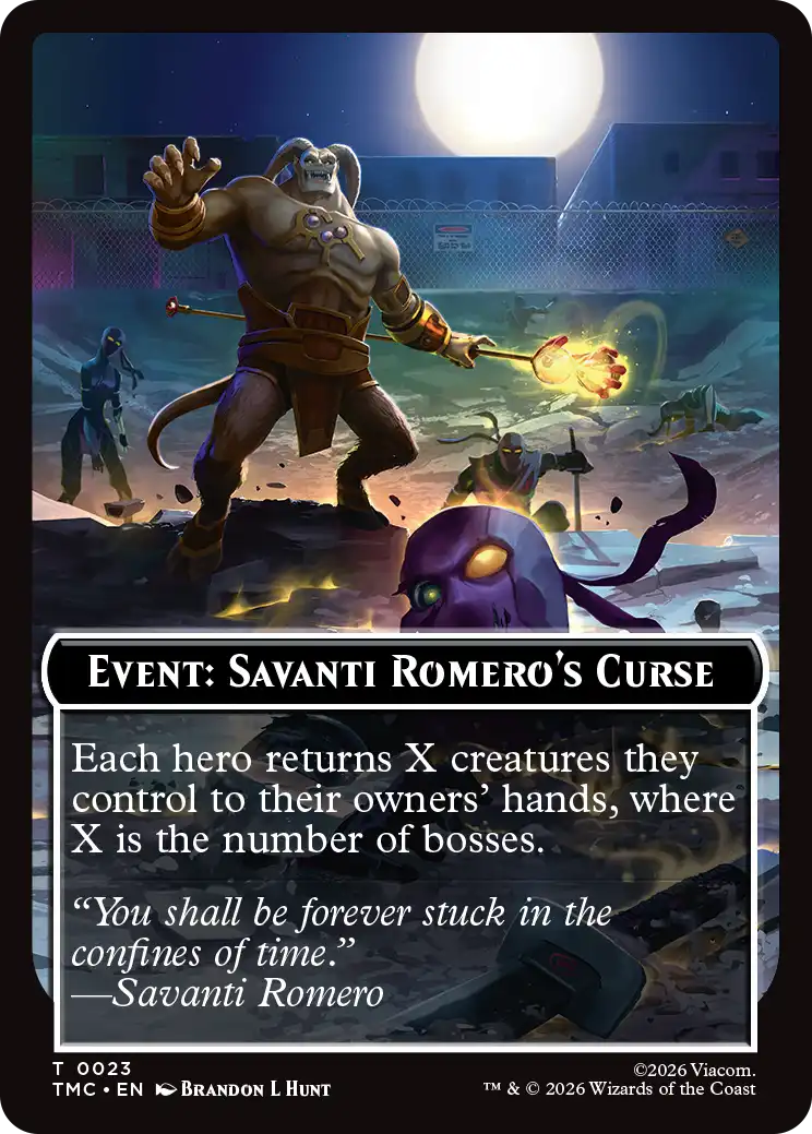 (TMC-Event)Event: Savanti Romero's Curse【No.0023】