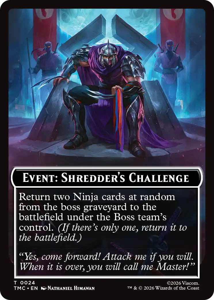 (TMC-Event)Event: Shredder's Challenge【No.0024】
