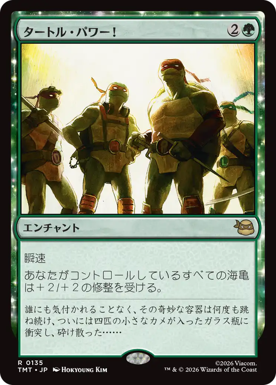 (TMT-RG)Turtle Power!/タートル・パワー!