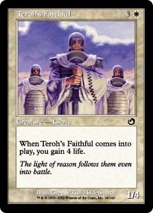 【Foil】(TOR-CW)Teroh's Faithful/ティーロの信者