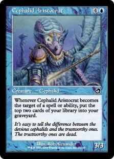 【Foil】(TOR-CU)Cephalid Aristocrat/セファリッドの貴族