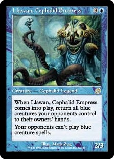 【Foil】(TOR-RU)Llawan, Cephalid Empress/セファリッドの女帝ラワン