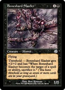 【Foil】(TOR-UB)Boneshard Slasher/骨片の斬鬼