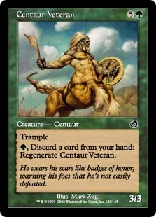 【Foil】(TOR-CG)Centaur Veteran/ケンタウルスの古参兵