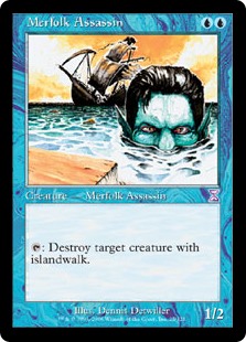 【Foil】(TSB-TU)Merfolk Assassin/マーフォークの暗殺者