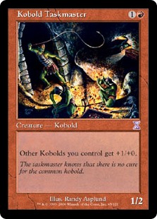 【Foil】(TSB-TR)Kobold Taskmaster/コボルドの監督官