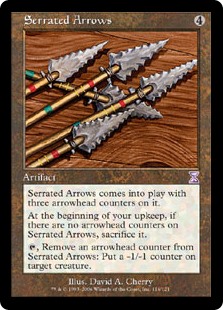 【Foil】(TSB-TA)Serrated Arrows/鋸刃の矢