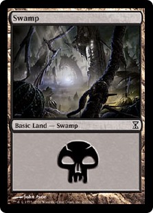 【Foil】(TSP-CL)Swamp/沼【No.290】