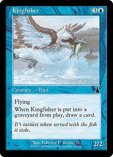 【Foil】(UDS-CU)Kingfisher/カワセミ