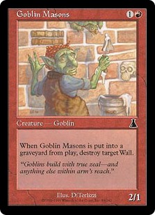 【Foil】(UDS-CR)Goblin Masons/ゴブリンの石工