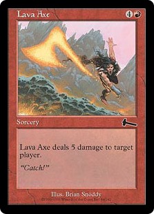 【Foil】(ULG-CR)Lava Axe/溶岩の斧