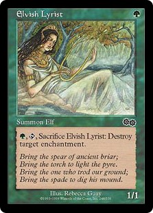 (USG-CG)Elvish Lyrist/エルフの抒情詩人