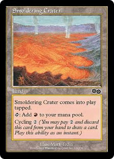 (USG-CL)Smoldering Crater/薄煙の火口